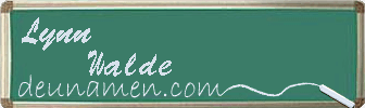 Lynn Walde Visitenkarte